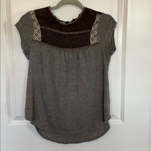 Short sleeve blouse